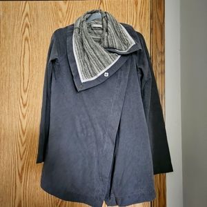 Lululemon wrap style sweater size 6